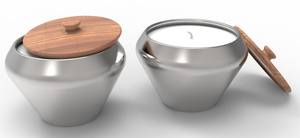 Rose <b>Gold</b> Pomegranate Shape Wax Holder With Lid Modern Luxuries Fancy Home <b>Decor</b> Votive / Wax Holder for Home and <b>Party</b> <b>Decor</b> - Product Image 2