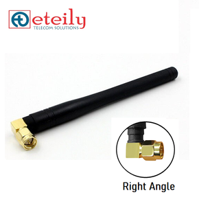 ETEILY Best Quality 4G 5dBi Indoor Rubber Duck Antenna <b>SMA</b> Male Right Angle <b>Connector</b> Good Performance Communication Antennas - Product Image 1