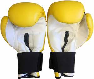 Venta al por mayor profesional adulto entrenamiento deportivo competición guantes de cuero boxeo Muay Thai Kick Fighting jóvenes guantes de boxeo - Product Image 2