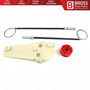 BWR5426 Juego de reparación de regulador de ventana puerta delantera izquierda para Grand Cherokee MK2 WJ WG 1998-2005 55076467AB Bross Auto Parts - Product Image 5
