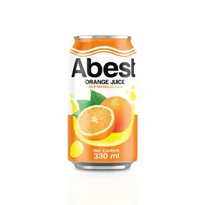 Cheap Soft Drinks Wholesale Prices 330ml Orange Juice Soft Drinks