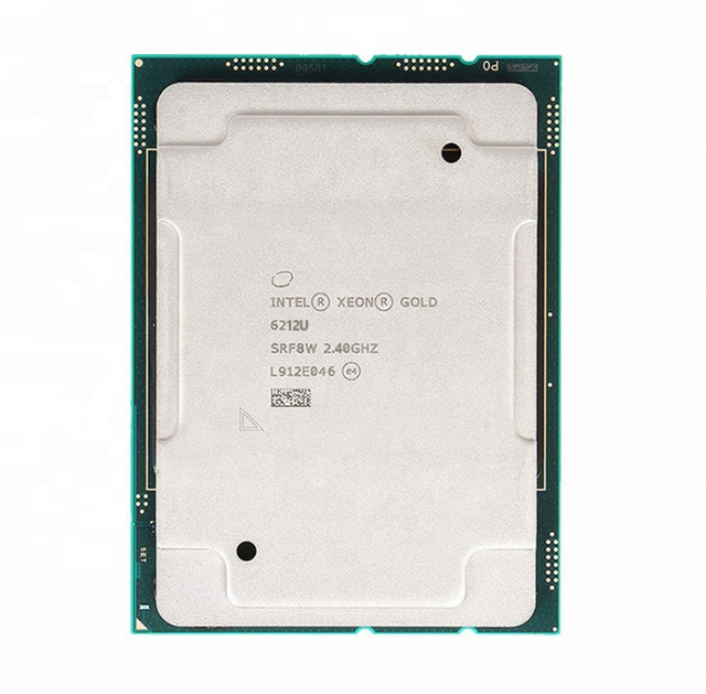 Xeon Server CPU Gold 6212U 24-Core 2.4GHz 14nm 64-bit 30MB L3 Cache DDR4 LGA2011-3 Sockets Tray Package 165W Virtualization Used