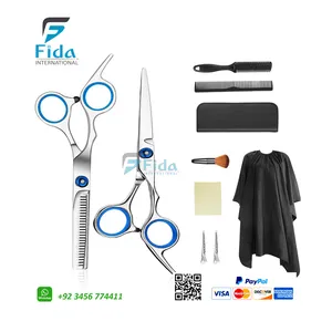 Fida Barber Scissors Stainless Steel Hair Styling Scissors for Hairdressers Barber Shop