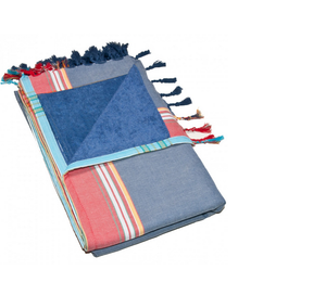 Proveedor indio mejor calificado Toalla Kikoy con Terry Suave Alta absorción de agua Logotipo personalizado Diseño impreso Uso en la playa - Product Image 3