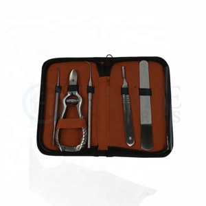 Kit básico de Podología de acero inoxidable y instrumentos quirúrgicos veterinarios para eliminar las uñas de los pies - Product Image 2