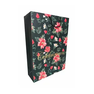 Paper Shopping Bag With Twisted Paper Handle Beautiful Design Bulk Exporter Of Premium Carry Bags For Sale