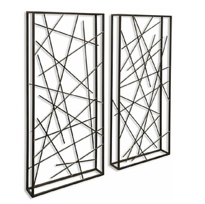 Espejo de Pared de Media Luna, Decoración de Pared de Metal con Forma Personalizada para Interiores del Hogar y Decoración de Bodas - Product Image 3