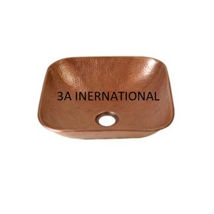 อ่างล้างจานโลหะทองแดงงานประดิษฐ์ทำมืออ่างล้างภาชนะบนเคาน์เตอร์อ่างล้างจานอ่างล้างจาน - Product Image 6