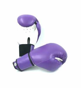 Gants de boxe en cuir personnalisés de 12oz à lacets de type pro avec un nouveau design pour gagner l'entraînement de sparring - Product Image 3