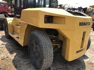 Carretilla elevadora diesel usada japonesa Komatsu de 15 toneladas a la venta modelos FD150 FD160 carretilla elevadora de combustión interna - Product Image 5