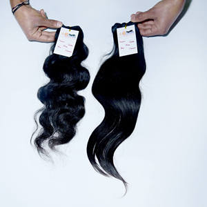 Extensiones de Cabello Remy brasileño, pelo indio sin procesar, de Color Natural virgen, calidad 11a 12a - Product Image 5