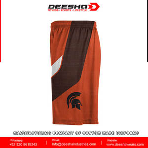 กางเกงกีฬาขาสั้นสำหรับผู้ชายกางเกงเอวยางยืดพิมพ์ลายปักลายทีมกระเป๋า6XL ลำลองเป็นมิตรต่อสิ่งแวดล้อม - Product Image 4