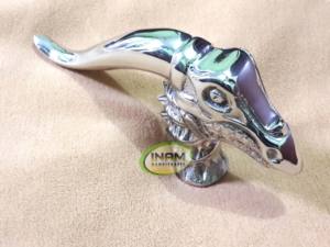 Poignée en laiton coulé faite à la main / poignées en métal pour cannes et parapluies par INAM HANDICRAFTS - Product Image 3