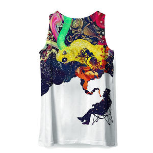 เสื้อกล้ามสตรีทพิมพ์ลายของผู้หญิงเสื้อกล้ามออกแบบได้ตามต้องการ - Product Image 2