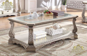 Modern <b>Living</b> <b>Room</b> Silver <b>Accent</b> Sofa Set Premium 5 Seater Sofa Set in Antiqued Silver Finish Luxury Tufted Sofa & <b>Chairs</b> Set - Product Image 2