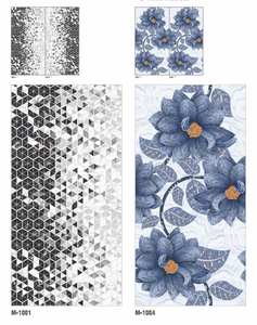 Technologie d'impression numérique basée sur 1200x2400mm Dalle de finition brillante grand format Carreaux de porcelaine pour décoration murale intérieure Cour - Product Image 3