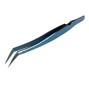 Pince à cils en acier manuelle Diamond Grip 12 cm - Product Image 2