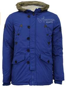 Veste parka lourde d'hiver à capuche imperméable bordée de fourrure pour hommes de grande taille vêtements d'extérieur formels classiques - Product Image 4