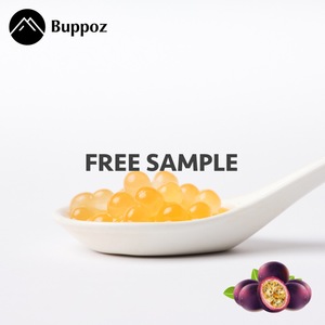 มันสำปะหลังและระเบิดผลไม้เสาวรส Boba Popping Boba - Product Image 1