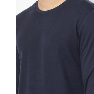Ropa atlética de alta calidad, camiseta de manga larga personalizada para hombres, camisetas de gimnasio de entrenamiento muscular, camisetas de microfibra - Product Image 3