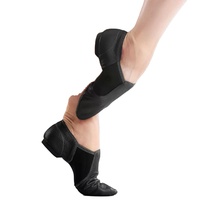 Zapatos de Baile de Jazz Profesionales de Cuero Genuino para Niñas al por Mayor