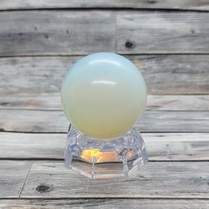 Bola de esfera de cristal de opalita pulida hecha a mano estilo Feng Shui ágata piedra preciosa ópalo selenita para decoración del hogar curación - Product Image 1