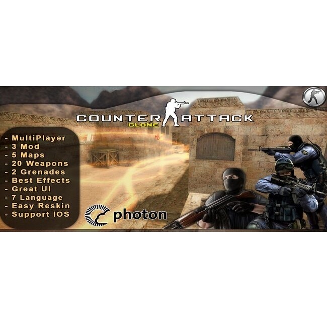 Клон игры Counter-Strike для мультиплеера [Android & IOS]