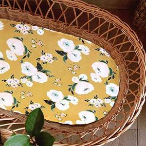 Drap de lit pour bébé, 1 pièce, tendance, unisexe, coton biologique - Product Image 3