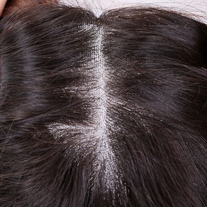 Đơn Knots Ren Top Wigs Trinh Nữ Monogilian Tóc Cơ Thể Sóng Do Thái Kosher Tóc Người Tóc Giả - Product Image 6