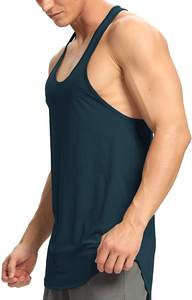 Chenille-Camiseta sin mangas personalizada para hombre, ropa deportiva de alta calidad, bordada, para gimnasio, venta al por mayor - Product Image 4