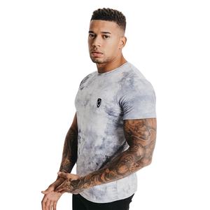 Camiseta de algodón 230G, camisetas lisas de alta calidad para hombre, Camiseta con cuello redondo y logotipo personalizado de algodón 100% - Product Image 1