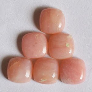 Perles de pierres précieuses en vrac, pierres pour bijoux, cabochons d'opale, pierre naturelle rose taille coussin, pour le soulagement du stress, de l'anxiété, de l'insomnie et des troubles cardiaques - Product Image 5