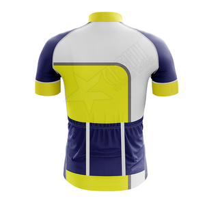 Camiseta de Ciclismo de media manga ligera de tela 100% poliéster, Jersey personalizado con diseño de logotipo, conjunto de Jersey de ciclismo de montaña - Product Image 6