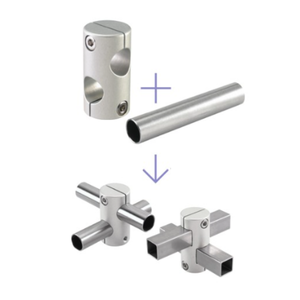 Miyoshi Kikai Japan Joint Round hold clamp Standard Type Universal Joint Complying with JIS & Original Type pijon light strong - Product Image 2