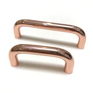 C şekli U şekli 8mm 10mm 12mm dolap kulpu çekme gül altın alüminyum profil çekme kolları cam için katı ahşap kereste kapı - Product Image 2