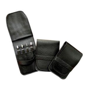 Juego de pinzas para cejas puntiagudas, extensión de pestañas postizas de acero inoxidable con estuche de viaje, 4 Uds., 250 Uds. - Product Image 1