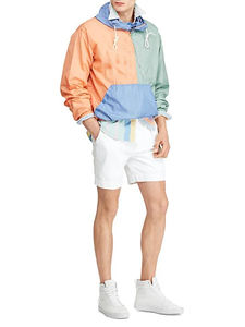 Nouvelle veste coupe-vent en cuir imperméable pour hommes, grande taille, fermeture éclair avec décoration en fourrure pour la saison estivale - Product Image 4