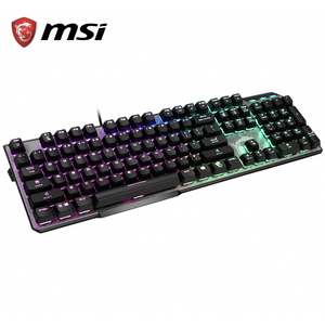 Clavier de jeu MSI Vigor <span class=keywords><strong>GK50</strong></span> Elite avec interrupteurs mécaniques Kailh Blue et éclairage RVB - Product Image 1