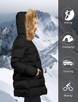 Jaket Wanita Anti Air Warna Solid 2021 Terlaris dengan Renda & Bordir, Mantel Musim Dingin Panjang