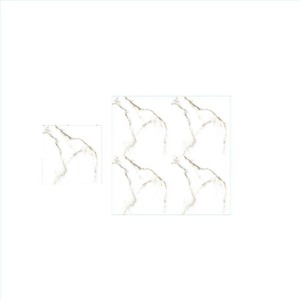 สีขาวสวยงามดีไซน์ตกแต่งกระเบื้องปูพื้นเซรามิก 40x40ซม - Product Image 6