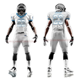 Uniformes de football américain personnalisés impression 3D polyester/spandex cousu à la machine et respirant de style design grande taille - Product Image 4