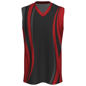 เสื้อบาสเก็ตบอลสำหรับผู้ชายไซส์พิเศษเครื่องแบบระบายอากาศพิมพ์ลาย3D ระเหิดตามสั่ง - Product Image 4