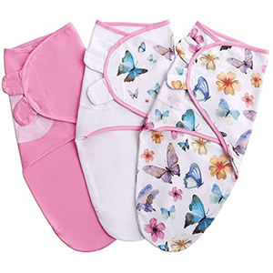 100% Cotton Muslin <b>Swaddle</b> Soft Feeling <b>Swaddle</b> Blankets Baby Wrap - Product Image 1