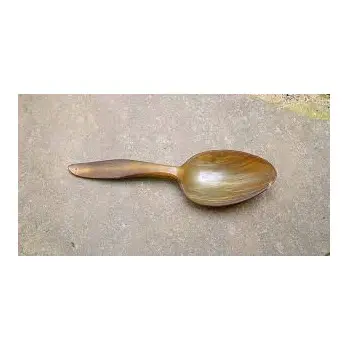Flatware buffalo horn spoon and cow soup horn spoon and coffee tableware and flatware horn spoon for best selling