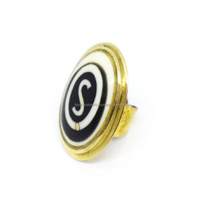 Anillo redondo con forma de dedo para mujer, joyería de piedras preciosas, anillos, pendientes, joyería de moda, collar, accesorios, pulsera - Product Image 6