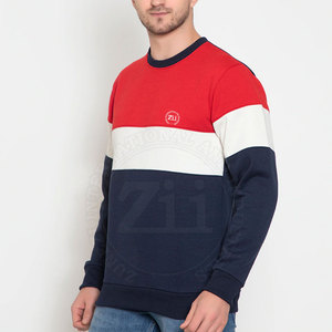 Sudaderas de algodón a prueba de viento para hombres Patrón sólido cómodo Ropa de invierno Servicio OEM Técnicas teñidas lisas - Product Image 4