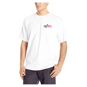 कस्टम मेड सुपर Longline क्रू गर्दन पुरुषों फट टी शर्ट