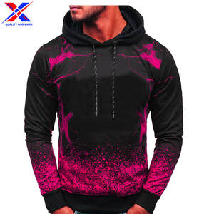 Personalizado propio logotipo hombres algodón poliéster impreso pulóver sudaderas con capucha al por mayor mejor diseño pulóver sudaderas con capucha - Product Image 4