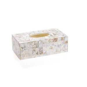 Boîte Style européen à la mode, incrustation os et vadrouille, boîte de mouchoirs, porte-mouchoirs pour Table à manger, rectangulaire décorative - Product Image 1