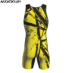 Maillot de sport par Sublimation, Logo personnalisé, tenue de lutte pour jeunes, - Product Image 3